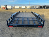 83-in x 16-ft Tandem Axle Utility Trailer, Black Q7J9 - product image 7