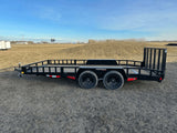 83-in x 16-ft Tandem Axle Utility Trailer, Black Q7J9 - product image 8