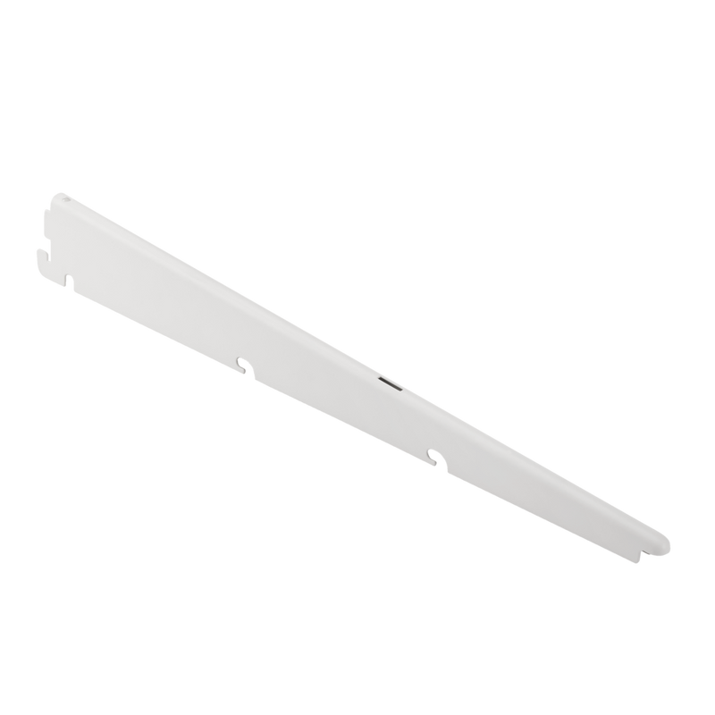 type A Double Track S-33 Shelf Bracket, White, 15-in T2U0