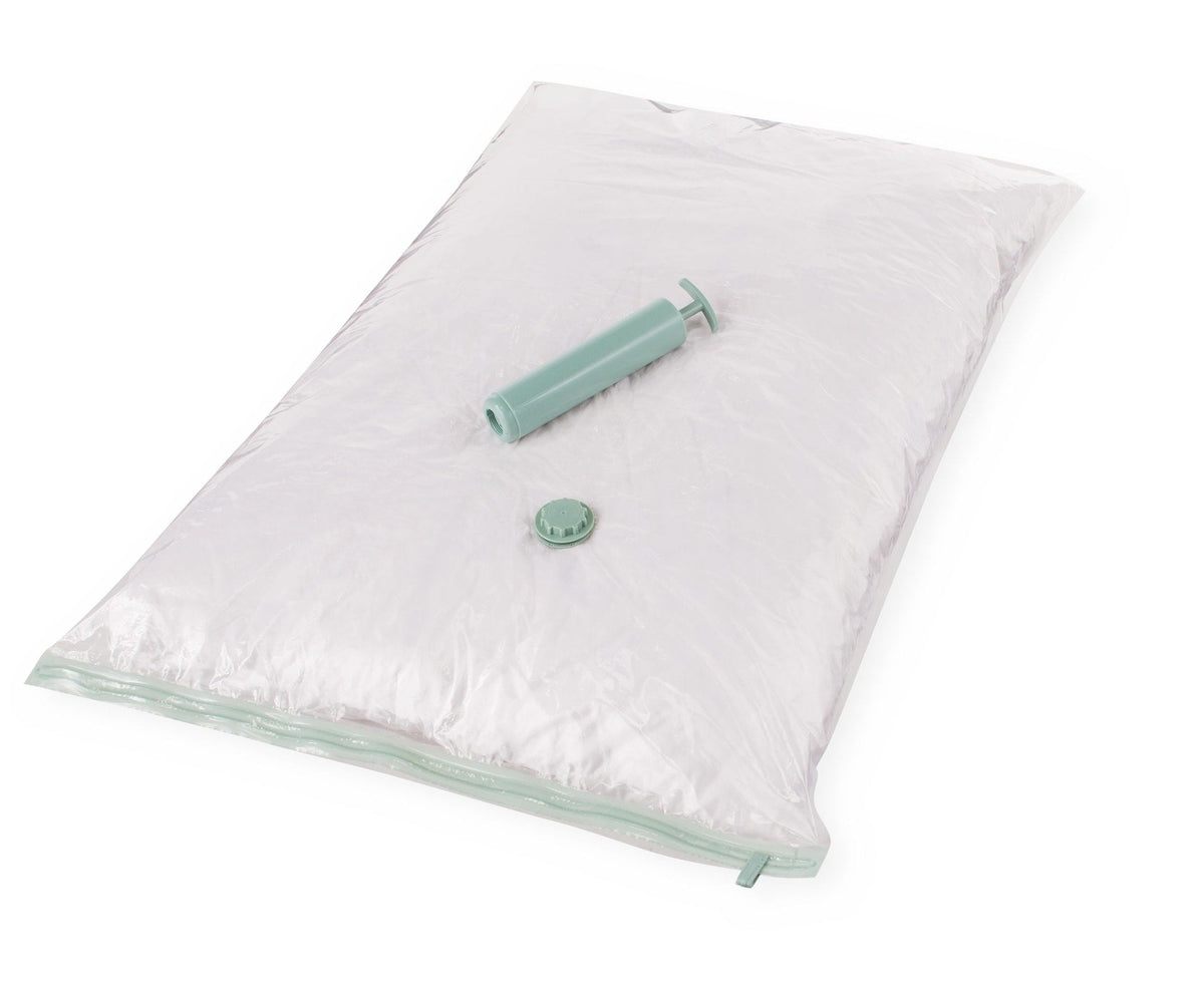 type A Reusable Vacuum Seal Storage Bag Set with Pump, Jumbo, 10-pk Z5U1 - product image 1