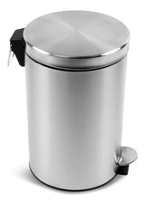 type A Stainless Steel Circular Step Garbage Can, 20-L H5F5 - product image 1