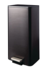 type A Wide Stainless Steel Step Trash/Garbage Bin, 30-L H8X5 - product image 2
