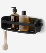 Flex Adhesive Shower Caddy Organizer Bin, Black Y2G3 - product image 1