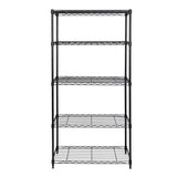 Classics 5-Tier Steel Shelving, 30-in x 14-in x 60-in, Black B2W2 - product image 1