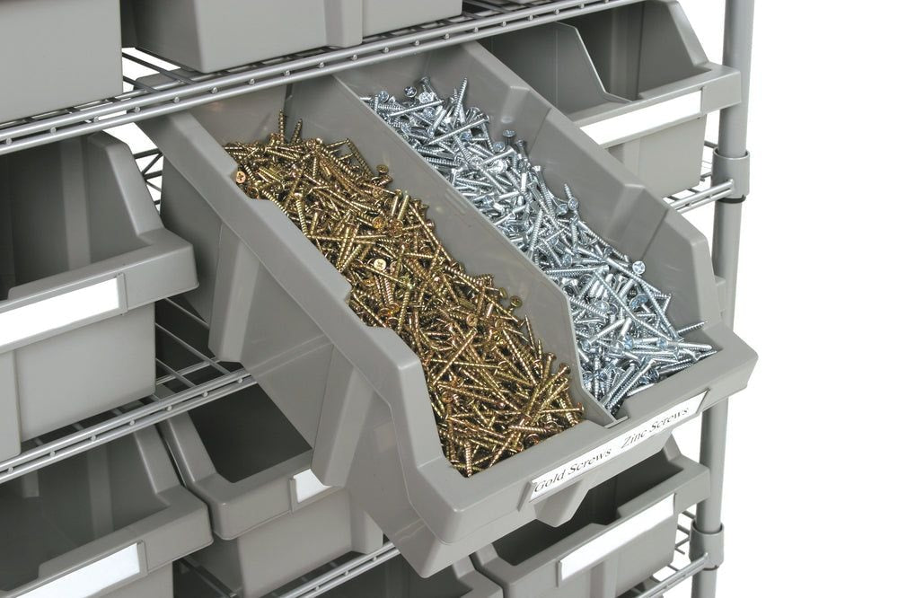 Classics 7-Tier NSF 16-Bin Rack Shelving, 36-in x 14-in x 56-in B0U5 - product image 6