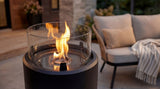 LP Gas Fire Column with LED Glow Ring D4U1 - product image 7