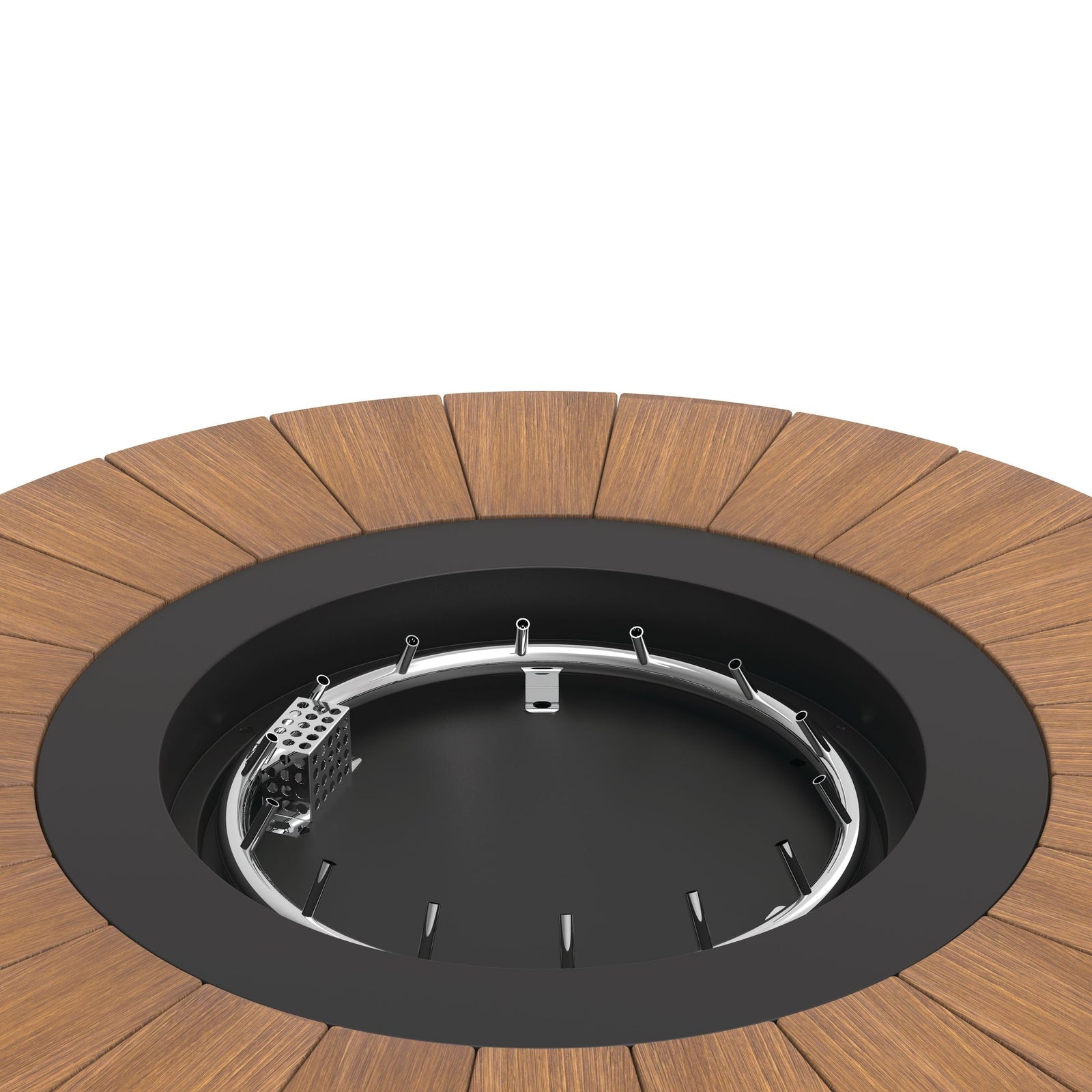 Round Outdoor Gas Fire Table, 65,000 BTUs, 36-in H1O5 - product image 6