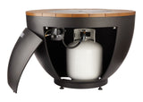 Round Outdoor Gas Fire Table, 65,000 BTUs, 36-in H1O5 - product image 7
