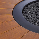 Round Outdoor Gas Fire Table, 65,000 BTUs, 36-in H1O5 - product image 8