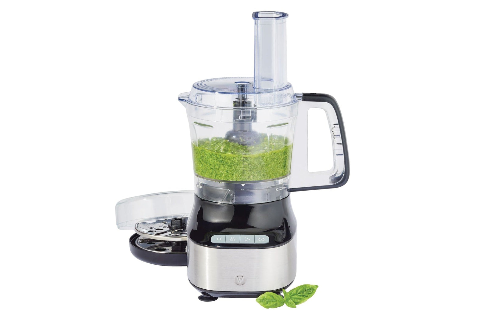 Compact 3-Cup Mini Food Chopper with Storage Case, Silver O9E3 - product image 2