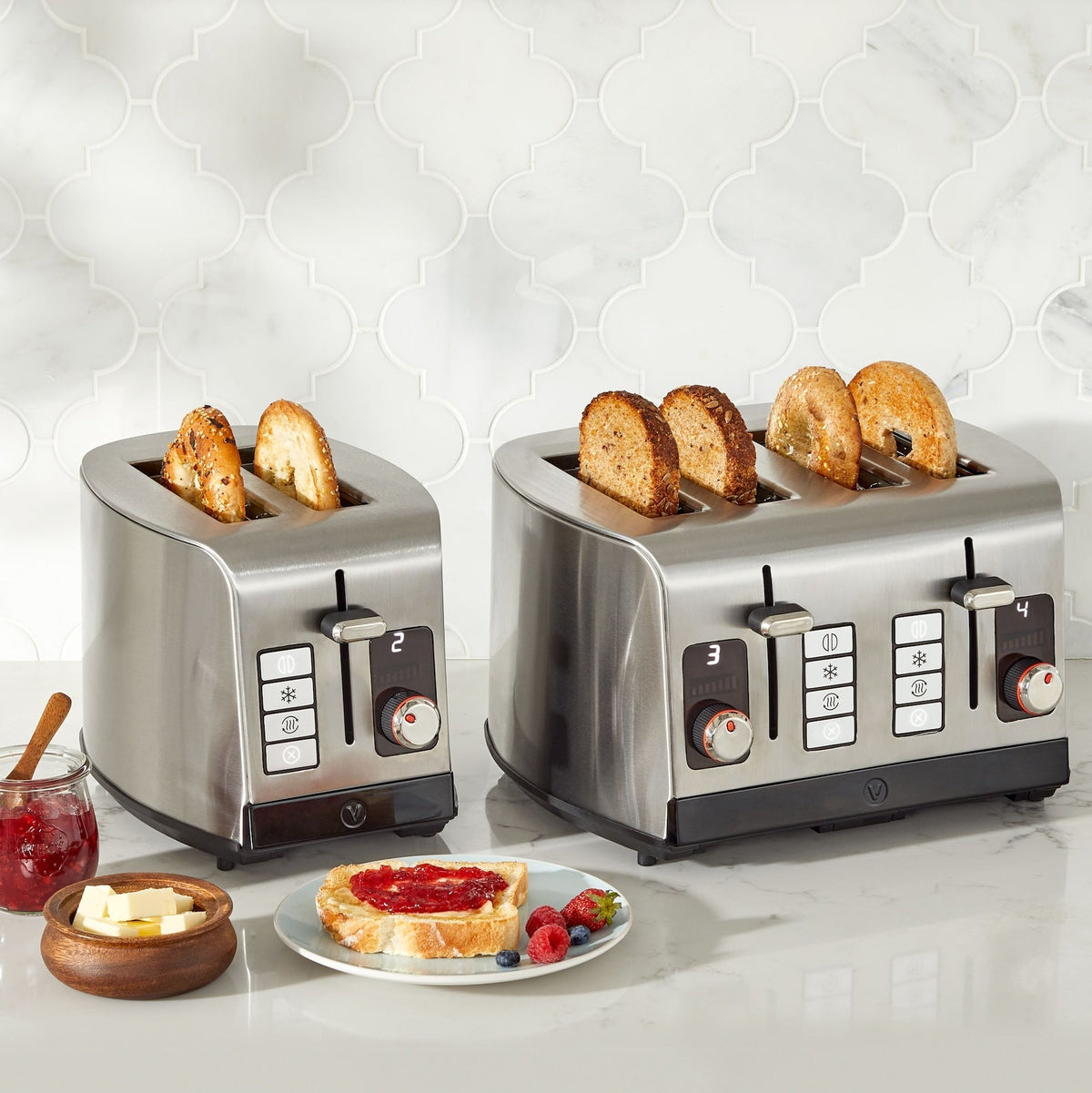 Digital Stainless Steel Toaster, 4-Slice D2V6 - product image 8