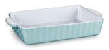 Large Rectangular Ceramic Baking Dish, Blue O8L2 - product image 1