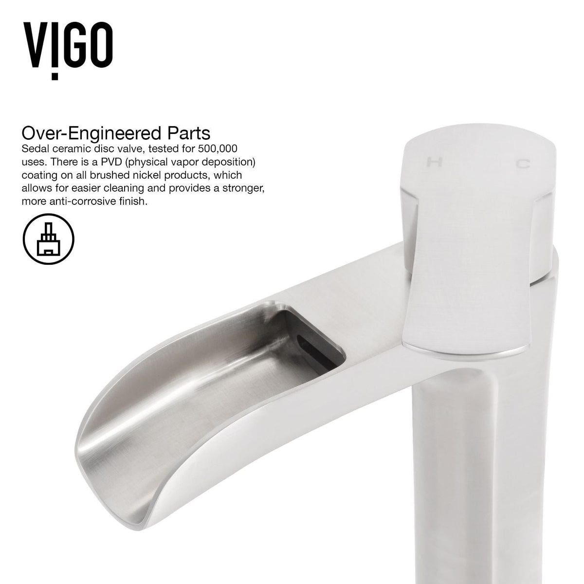 Glass Grey Onyx Bathroom Sink/Basin Set with Niko Faucet and Round Vessel B8H2 - product image 5