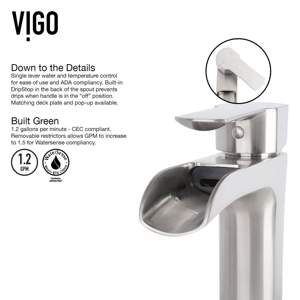 Glass Grey Onyx Bathroom Sink/Basin Set with Niko Faucet and Round Vessel B8H2 - product image 6