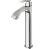 Linus Single Handle Vessel Sink Bathroom Faucet, Brushed Nickel H5D5 - product image 1