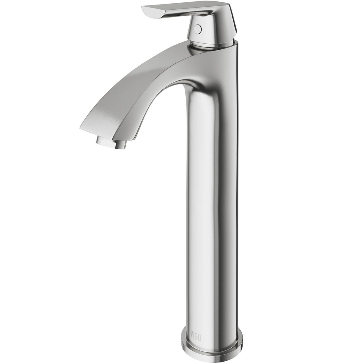 Linus Single Handle Vessel Sink Bathroom Faucet, Brushed Nickel H5D5 - product image 1