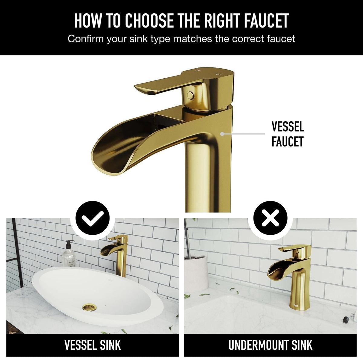 Niko Single Handle Single-Hole Bathroom Vessel Faucet in Matte Brushed Gold B4G4 - product image 6