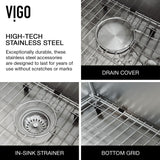 Oxford 1-Bowl Stainless Steel Apron Front Farmhouse Kitchen Sink with Accessories, 30-in A6F3 - product image 5