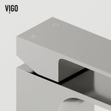 Tarragona Gothic ConcretoStone Grey Bathroom Sink/Basin Set with Dunn Faucet and Rectangular Vessel G3G0 - product image 6