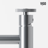 Wisteria MatteStone White Bathroom Sink/Basin Set with Cass Faucet and Oval Composite Vessel E3N2 - product image 6