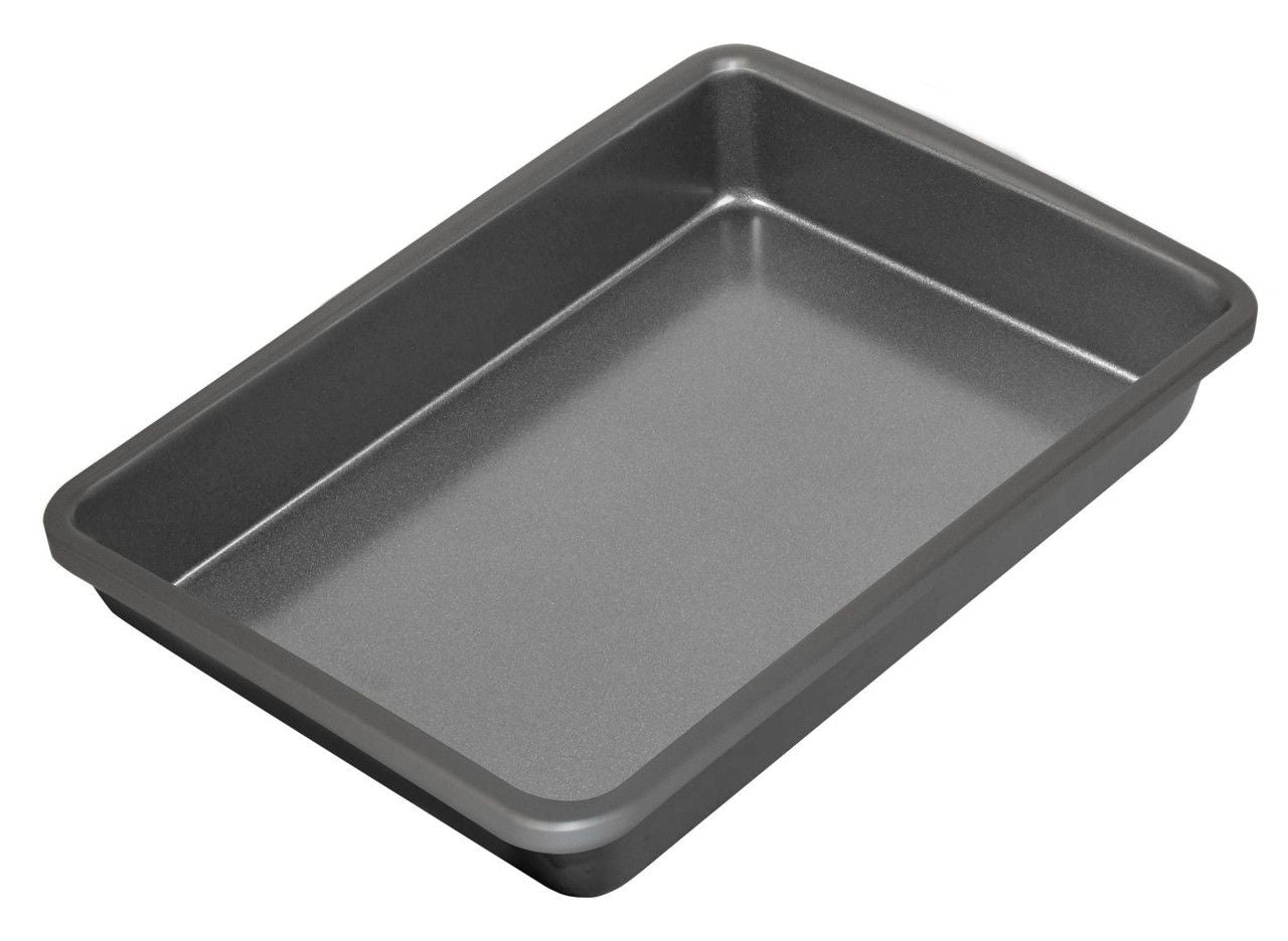 Grey Non-Stick Oblong Baking Pan, 13x9x2-in W1U5 - product image 1