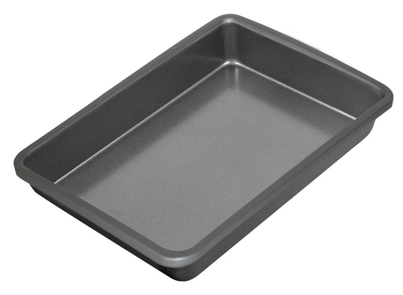 Grey Non-Stick Oblong Baking Pan, 13x9x2-in W1U5