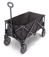 Outdoor Collapsible Folding Utility Standard Wagon & Carry Bag, 150 lb Capacity, Black V2E9 - product image 1