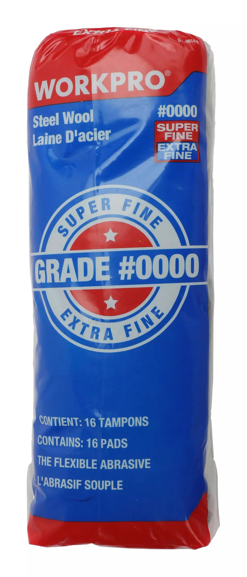 Steel Wool Pads For Multi-Surface Smoothing & Cleaning, Super Fine Grade, 16-pk G0R0 - product image 1