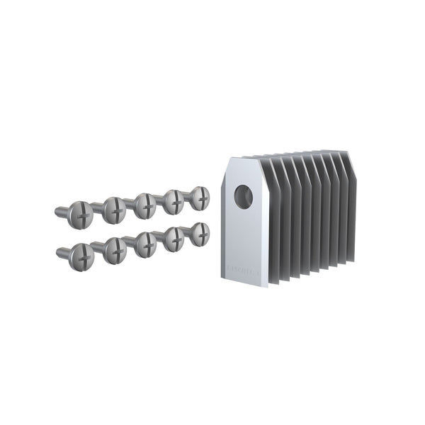 Long-life Replacement Blades Vision Cloud 2.0, 10-pc, Silver K7X7
