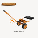 Wagon Kit for Aerocart, includes Detachable Storage Tray & Drink Holder L7N4 - product image 3