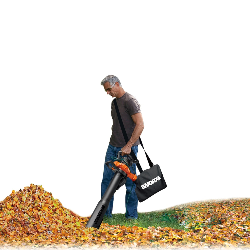 WG518 12 Amp 385CFM Electric Leaf Blower, Vacuum & Mulcher X5W6 - product image 2