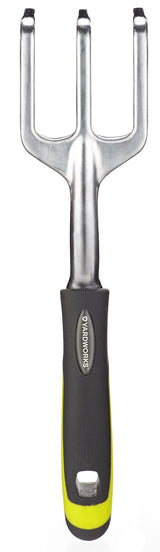11-in Stainless-Steel Hand Cultivator with Rubber Handle B6V7 - product image 1