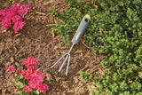 11-in Stainless-Steel Hand Cultivator with Rubber Handle B6V7 - product image 2