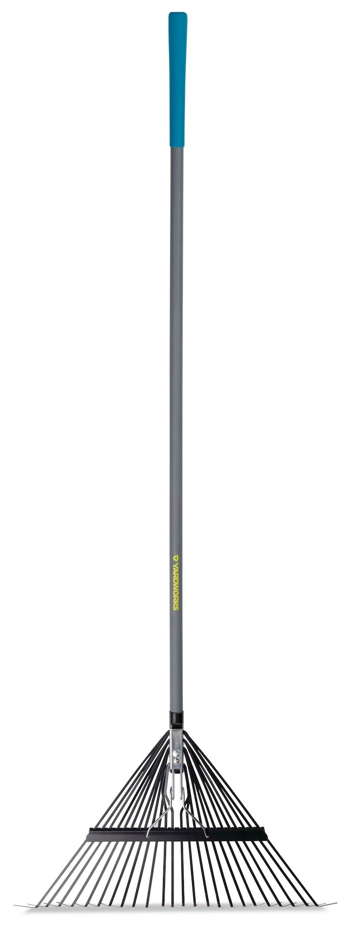 24-Tine Metal Leaf Rake with Fibreglass Shaft, 24-in M5G9 - product image 2
