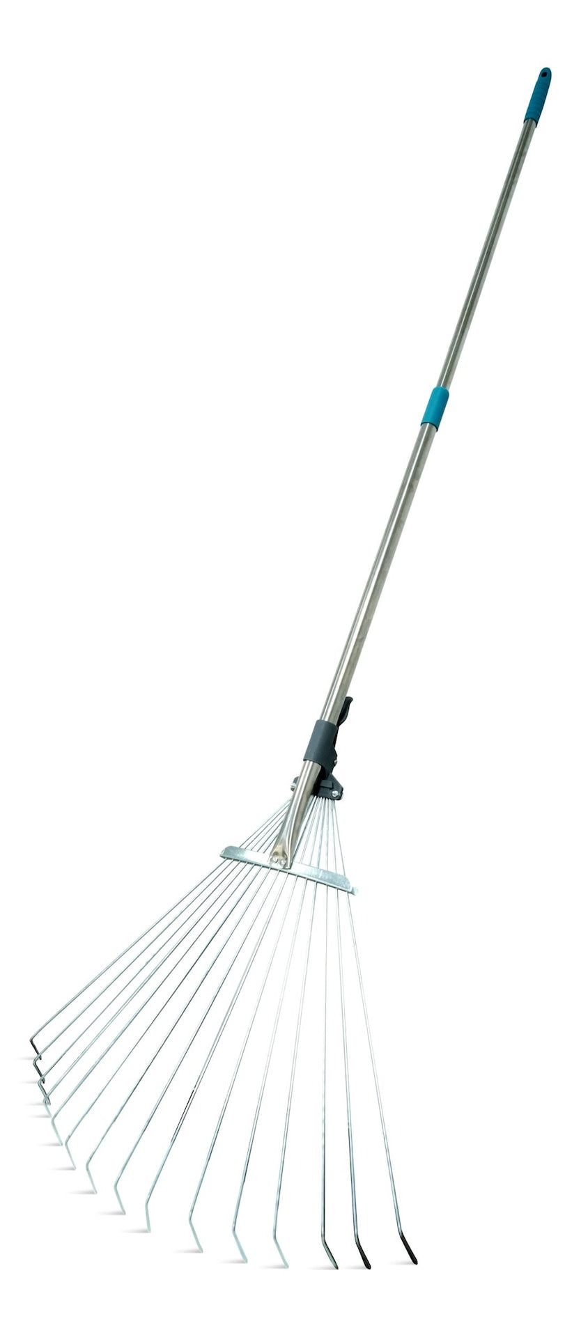 7 to 21-in Wide Metal Adjustable-Tine Telescopic Leaf Rake, 32 to 63-in Aluminum Shaft E7H2 - product image 1