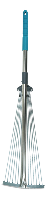 7 to 21-in Wide Metal Adjustable-Tine Telescopic Leaf Rake, 32 to 63-in Aluminum Shaft E7H2 - product image 3