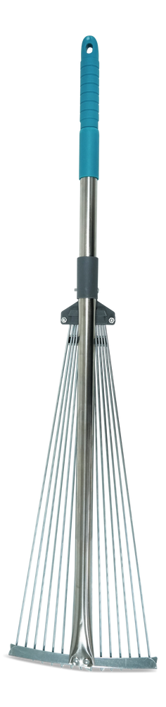 7 to 21-in Wide Metal Adjustable-Tine Telescopic Leaf Rake, 32 to 63-in Aluminum Shaft E7H2 - product image 3