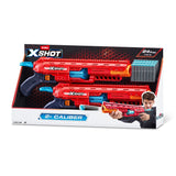 X-Shot Excel Caliber Pump-Action Dart Blaster with 24 Darts, 2-pk, Ages 8+ N6Z2 - product image 1